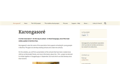 Desktop Screenshot of karongasore.com