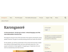 Tablet Screenshot of karongasore.com